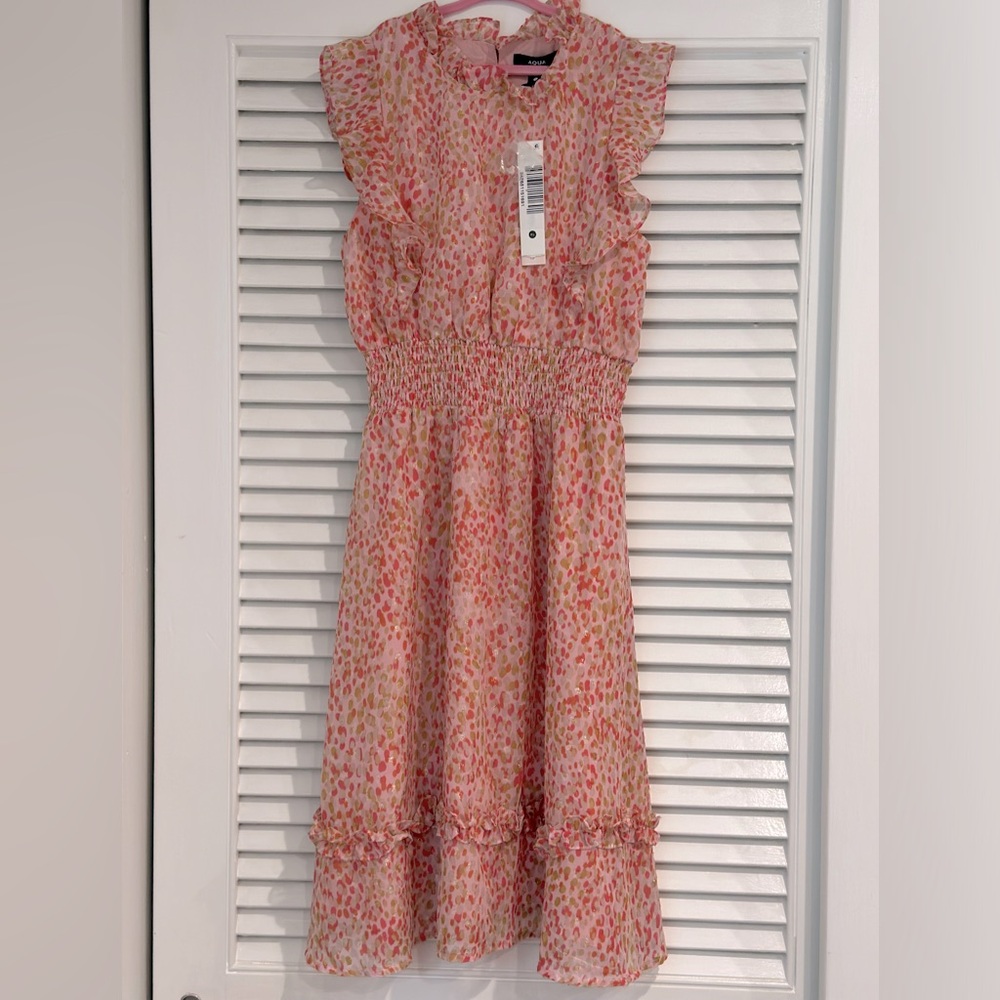 Aqua girl dress long sleeve / Size XL / NWT